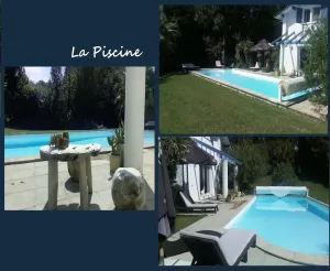 Image of PRICE REDUCED Very quiet house with large swimming pool 15 minutes from BIARRITZ