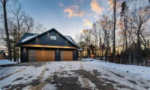 Image of Modern Cabin on Beautiful Pokegama Lake