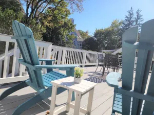 Image of Serene upstairs apt. Walk to town, train, & beach ferry!