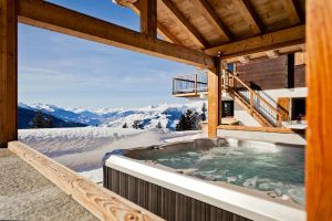 Image of Altitude 1850 LUXURIOUS PRIVATE CHALET with SPA \/ 10 pers 5ch 5sdb