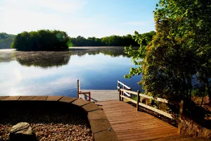 Image of Luxury Lakefront: Hot Tub, Fireplace, Pet Friendly, Arcade, Watercraft, + more!