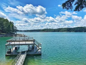 Image of Spacious, Family-Friendly Lake House Retreat w\/ a Private Large 2-Story Dock