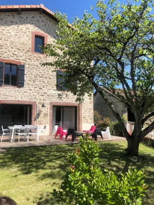 Image of Magnificent stone family home with spa, in the countryside.