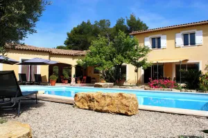 Image of Rental Residence Peylon with swimming pool terrace garden patio in a quiet area