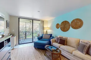 Image of Second-floor condo with central AC, private W\/D, and private shuttle