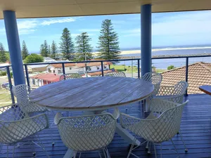 Image of 180 degree views of pure relaxation