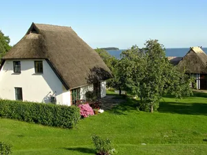 Image of Gutshof Ostseeblick - beach idyll by the sea, private bathing area, beach chair - Gutshof