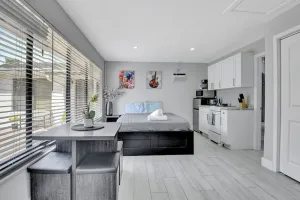 Image of Modern furnished studio, North of Atlantic Ave