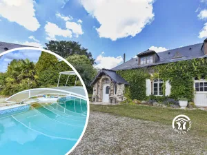 Image of Charming Country Retreat: Sleeps 11, Indoor Pool, Pet-Friendly, Near Château-Gontier