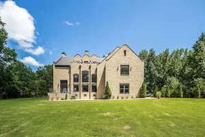 Image of Enchanted Manor: A Luxurious Tudor-Style Retreat Amidst Nature's Splendor