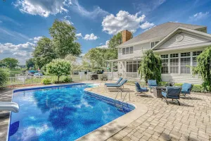 Image of Executive Home w\/ Heated Pool on Lake Wawasee