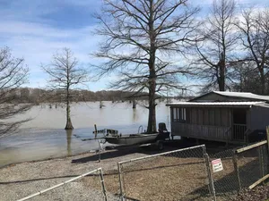 Image of Fishing Cabin On Old Town Lake- Mississippi River\/Oxbow Lake