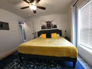 Image of King Bedroom, Outdoor Cabana w\/ Bed Swing, Quiet House Minutes to D\/T Louisville