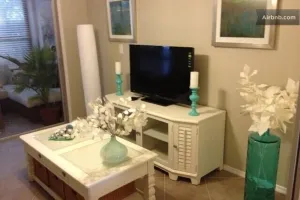 Image of Elegant 1 Bedroom Condo With Swimming Pool Gym Access All Included In Convenient Fort Myers Location Near Golf Courses and Sanibel Island