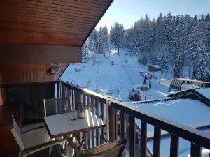 Image of Studio 3 ppl, ski runs view, ski lifts at 50m
