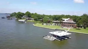 Image of Sprawling Waterfront Haven with Private Dock & Boat Rental Option