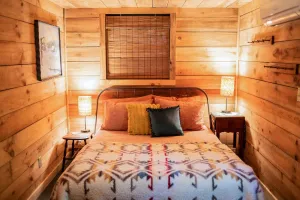 Image of Remote cabin with creek and waterfall views 10 min from town