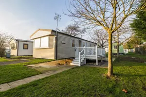 Image of Caravan With Decking At Highfield Grange In Essex Ref 26452Ba
