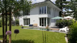 Image of Modern, cozy villa with pool and garden