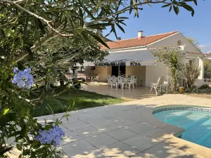 Image of Fenced garden with 10x4 pool, 85m2 terrace and shaded terrace