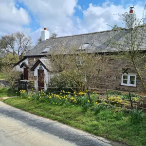 Image of Upper Castlewright Cottage - spectacular views, historic gateway to Wales