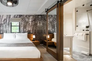 Image of Romantic ❤️ Downtown Suite + Luxurious 🚿Shower!