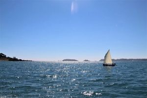 Image of The islands, the village, the beach