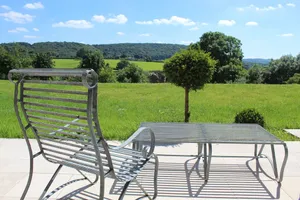 Image of Quiet16th Century Cotswold Barn, refurbished. Panoramic views on organic farm
