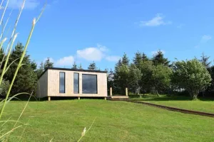 Image of Modern cabin with stunning views & private hot tub