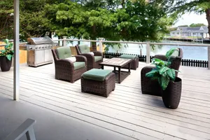 Image of New Orleans Area Beautiful Waterfront Home 4BR with Private Boat Dock