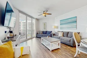 Image of Sunlit Condo with Shared Pools, Partial Ocean Views, Fast WiFi, & Private W\/D