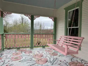 Image of Newly restored 1910 Ozark Mountain Dogtrot Cottage