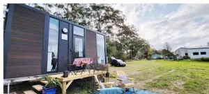 Image of White Jacaranda Tiny House by Tiny Away