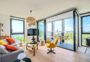 Image of Appartement standing Vue panoramique sur Nantes