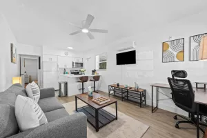 Image of Comfy BNB w/ King Bed + Work/Travel + Beach 8 Min