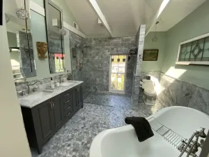 Image of Stunning Contemporary Victorian in Urban Setting with Lavish Kitchen & Baths
