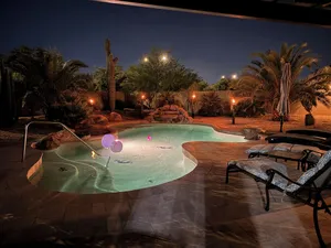 Image of Gorgeous Desert Oasis under the Sun ☀️🌴<br>No Fee Heat for Heated pool & Spa!