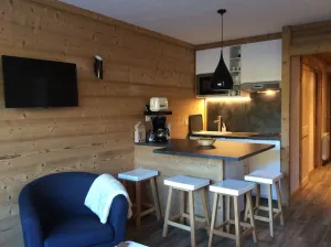 Image of Montgenèvre apartment with mountain area, for 4 (2 adults 2 children), close to the slopes