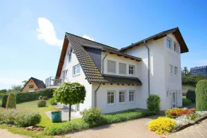 Image of Balcony with wonderful sea view, use of swimming pool and sauna - Dünenhaus FeWo05