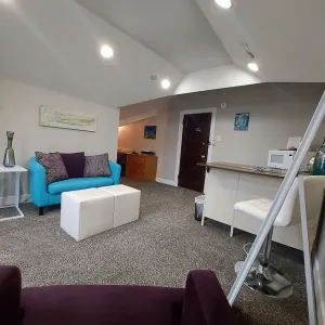 Image of Secure Stylish Studio for Women Travelers-Great for Nurses, Moms, Professionals!