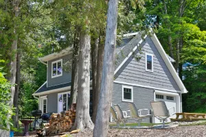 Image of Cozy Door County Beach House with Stunning Sunsets only 35' off the Bay.