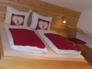 Image of Bio living Waldblick room with kitchen - Bio Bauernhof Mondsee Familie Schafleitner-Kroiß (3 flowers)