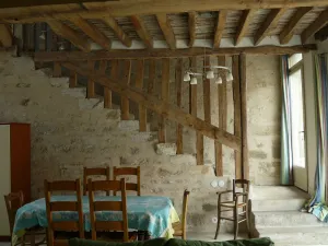 Image of Les Lattis: Cottage restored in the traditions, in a typical farm of Vexin