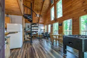 Image of Hot Tub & WiFi - Gorgeous View Cabin - Large Family Cabin in Red River Gorge, Kentucky!