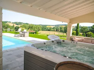 Image of Villa Maurine - Piscine chauffée - Spa - Clim - Salle de Fitness