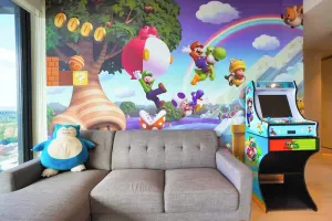 Image of Nintendo Theme-Adelaide CBD-King Bed-Gym-BBQ