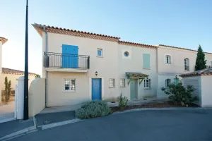 Image of Modern villa near the sea with balcony