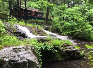 Image of Remote Waterfall Cabin at Swiftwater Acres
