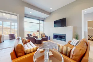 Image of Elevated lake-view escape w\/ free attraction tickets, movie room, & sun room