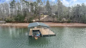 Image of Lakefront Home on Lake Hartwell, private covered dock, ~16 miles from Clemson